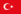 Flagge  Turkey